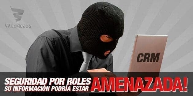 Seguridad por roles en CRM: su información podría estar amenazada sin ella.